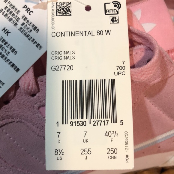 Adidas Continental 80 True Pink G27720 - Picture 9 of 9